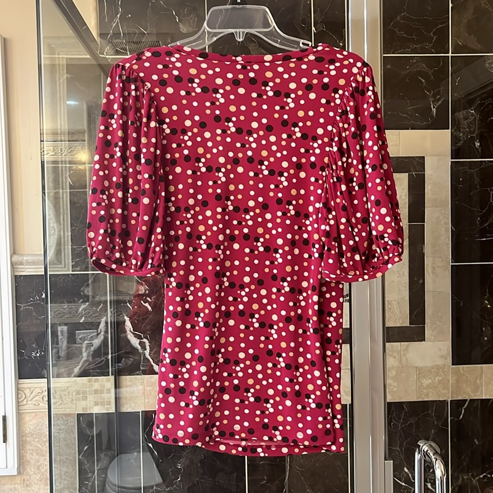 Nine West Raspberry Top, Size S, Good Condition. - image 4